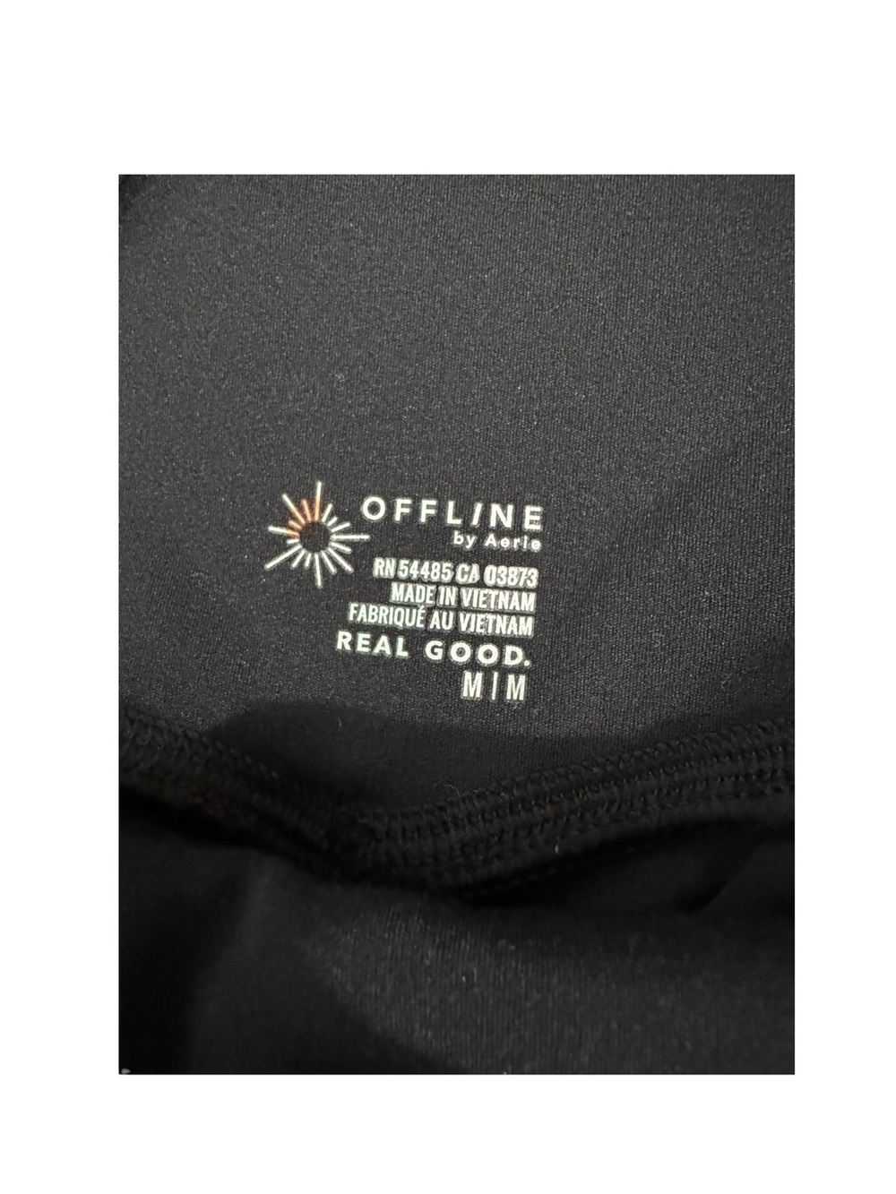 OFFLINE By Aerie | Real Me Flirty Short in True Black, Size Medium - Picture 7 of 10